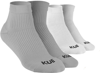 KUE Unisex Solid Ankle Length(Pack of 2)
