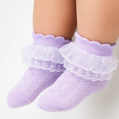 Neska Moda Baby Girls Solid Ankle Length