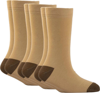 Broova Unisex Color Block Calf Length(Pack of 3)