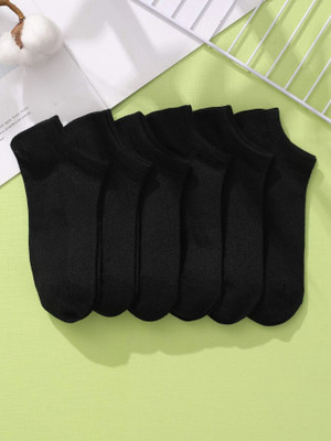 FAEEPY Women Solid Ankle Length(Pack of 6)