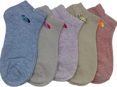Sting Bee Women Low Cut(Pack of 5)