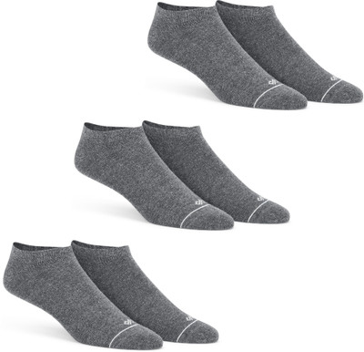 Dynamocks Unisex Solid Ankle Length(Pack of 3)