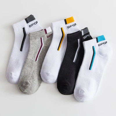 PALMLON Men Solid Mid-Calf/Crew