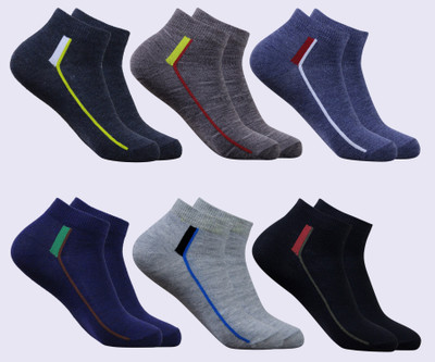 lovely london Men Ankle Length(Pack of 6)