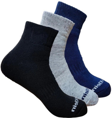 LABOLIA Men & Women Solid Ankle Length, Mid-Calf/Crew(Pack of 3)