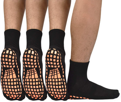 Samvar Unisex Self Design Ankle Length(Pack of 3)