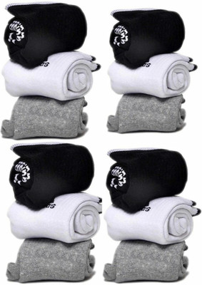 vactly Men & Women Self Design Ankle Length(Pack of 3)