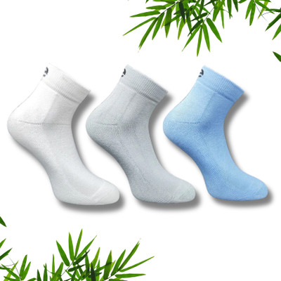 ecosync Unisex Solid Mid-Calf/Crew(Pack of 3)