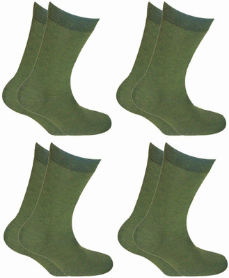 RANDRA Men & Women Solid Calf Length(Pack of 4)