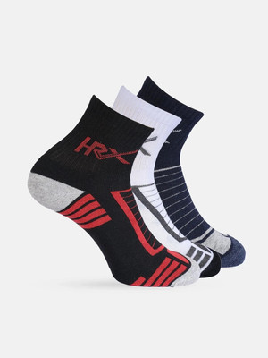 HRX by Hrithik Roshan Men Striped Ankle Length(Pack of 3)