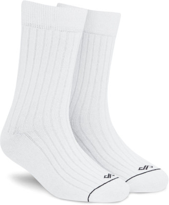 Dynamocks Men & Women Striped Mid-Calf/Crew