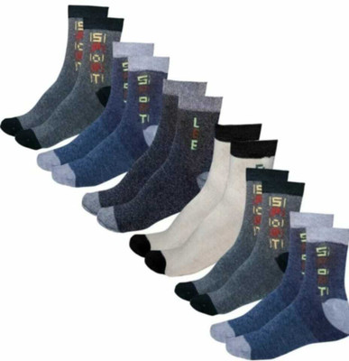 JD DASSSON Men Striped Ankle Length(Pack of 6)