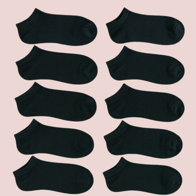 MAMU Men Self Design Ankle Length(Pack of 10)