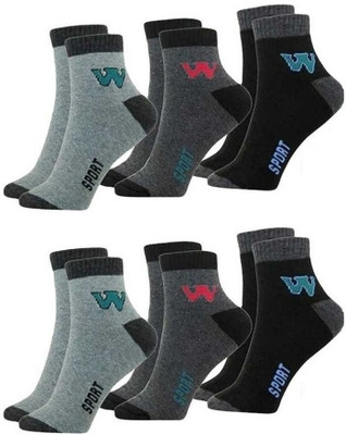 Akeet Trend Men Self Design Ankle Length(Pack of 6)