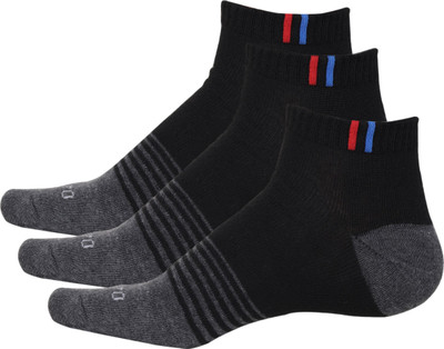 COMFERTO Unisex Striped Ankle Length(Pack of 3)