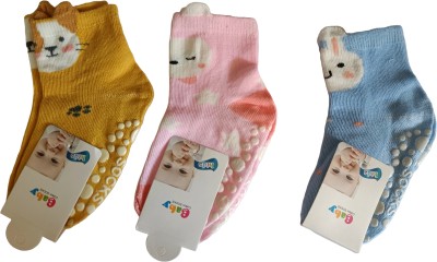 Rkcreation Baby Boys & Baby Girls Ankle Length(Pack of 3)