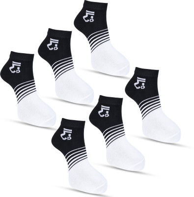 JD DASSSON Men Solid Ankle Length(Pack of 6)
