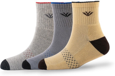 Young Wings Men Self Design Mid-Calf/Crew(Pack of 2)