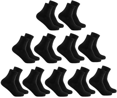 RENDERCRAFT Men Solid Ankle Length(Pack of 11)