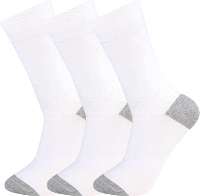 VAPINDIA Men Solid Mid-Calf/Crew, Calf Length(Pack of 3)