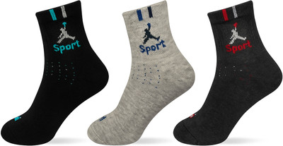 Aprp Men Embriodered Ankle Length(Pack of 3)