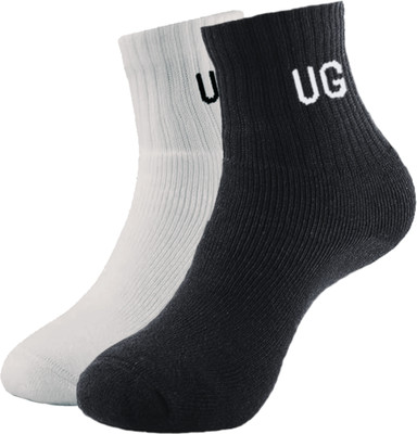 ULTIMATE GOAL Men Solid Ankle Length(Pack of 2)
