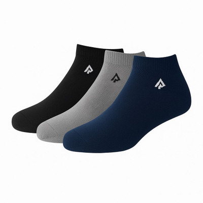 PRITVAH Men & Women Solid Ankle Length(Pack of 3)