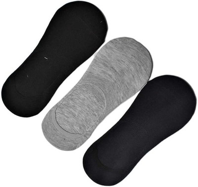 Buyra Men & Women Self Design Ankle Length, Mid-Calf/Crew, Peds/Footie/No-Show, Thigh(Pack of 3)