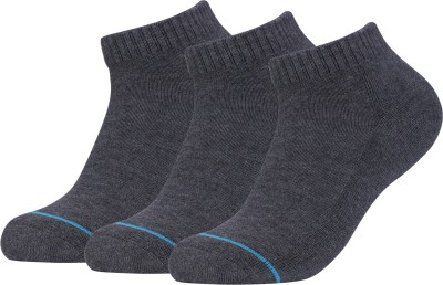 FABdon Men Solid Ankle Length(Pack of 3)