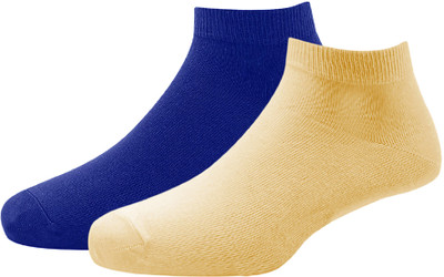 XOALT Unisex Solid Ankle Length(Pack of 2)