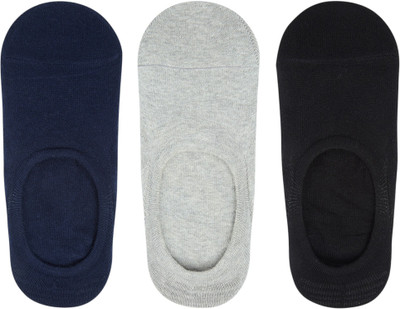 SOCKSXPRESS Loafer Men Solid Peds/Footie/No-Show(Pack of 3)