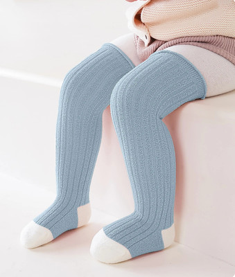 SYGA Baby Boys & Baby Girls Self Design Knee High