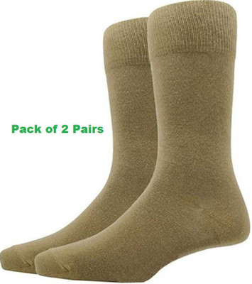 Akeeta Men Solid Mid-Calf/Crew(Pack of 2)