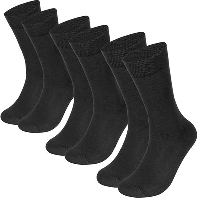 MERRY FANCY SOCKS Men Solid Calf Length(Pack of 3)