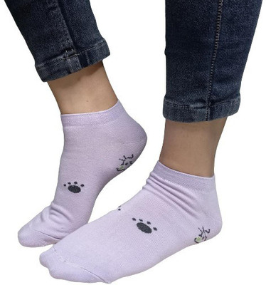 Sting Bee Women Solid Ankle Length(Pack of 5)