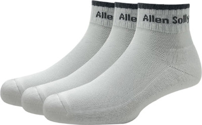 Allen Solly Men Solid Ankle Length(Pack of 3)