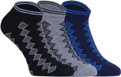 Soxbae Men Printed Ankle Length(Pack of 3)