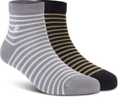 Holacozy Men Striped Ankle Length(Pack of 2)