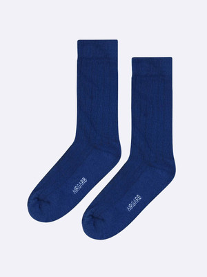 Air Garb Comfort Premium Quality Cotton Socks Men & Women Solid Mid-Calf/Crew
