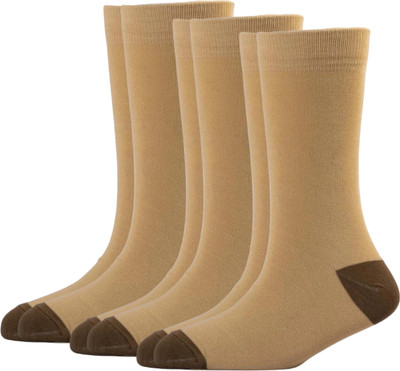 VAPINDIA Men & Women Solid Calf Length, Mid-Calf/Crew(Pack of 3)