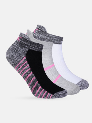 HRX by Hrithik Roshan Women Striped Ankle Length(Pack of 3)