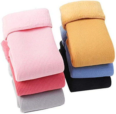 SIOPAWORLD Women Self Design Ankle Length(Pack of 6)