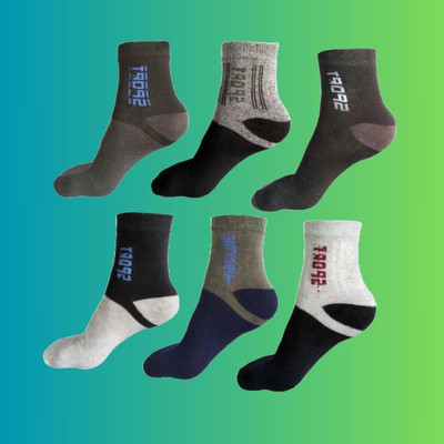 MJE Unisex Solid Ankle Length