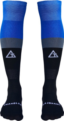 Triangles Sports Hosiery Men & Women Self Design Knee High