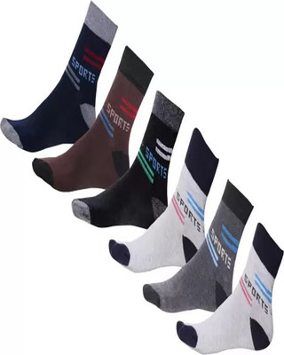 Cavendres Men Self Design Ankle Length(Pack of 10)