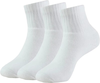 XOALT Men & Women Solid Ankle Length(Pack of 3)