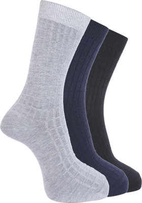 Dollar Men Laser Cut Calf Length(Pack of 3)