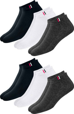 Adiree Men & Women Self Design Ankle Length(Pack of 6)