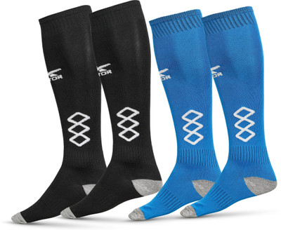 VECTOR X Unisex Solid Knee High(Pack of 4)
