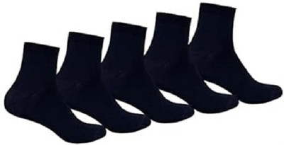 FATON Men Solid Ankle Length(Pack of 5)